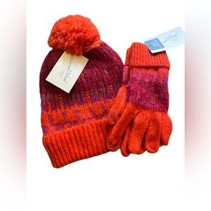 Universal Thread Fleece Hat and Glove Combo Size OS